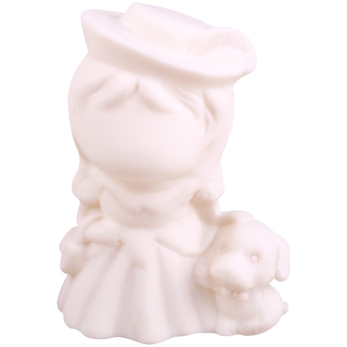 Копилка-раскраска "Девочка с собачкой" +6 красок, кисточка Копилка-раскраска "Девочка с собачкой" +6 красок, кисточка