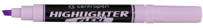 Маркер текстов. CENTROPEN FLEXI SOFT пастель 1-5 мм фиол. скошенный. 8542/1-57 Маркер текстов. CENTROPEN FLEXI SOFT пастель 1-5 мм фиол. скошенный. 8542/1-57