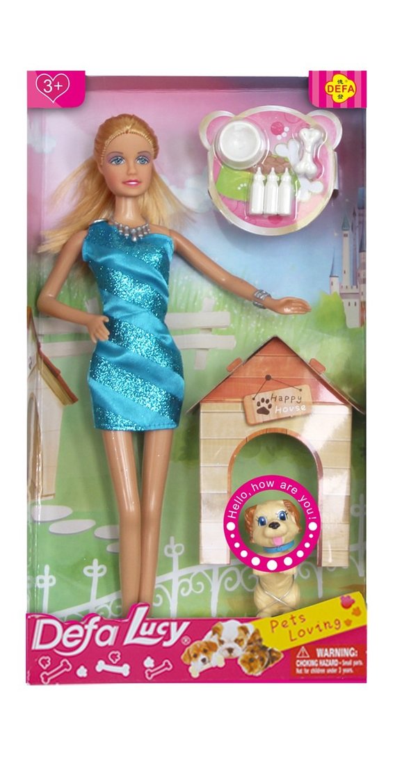 Игровой набор Defa Lucy "Любимый питомец", в компл. кукла 29см, предм. Игровой набор Defa Lucy "Любимый питомец", в компл. кукла 29см, предм.