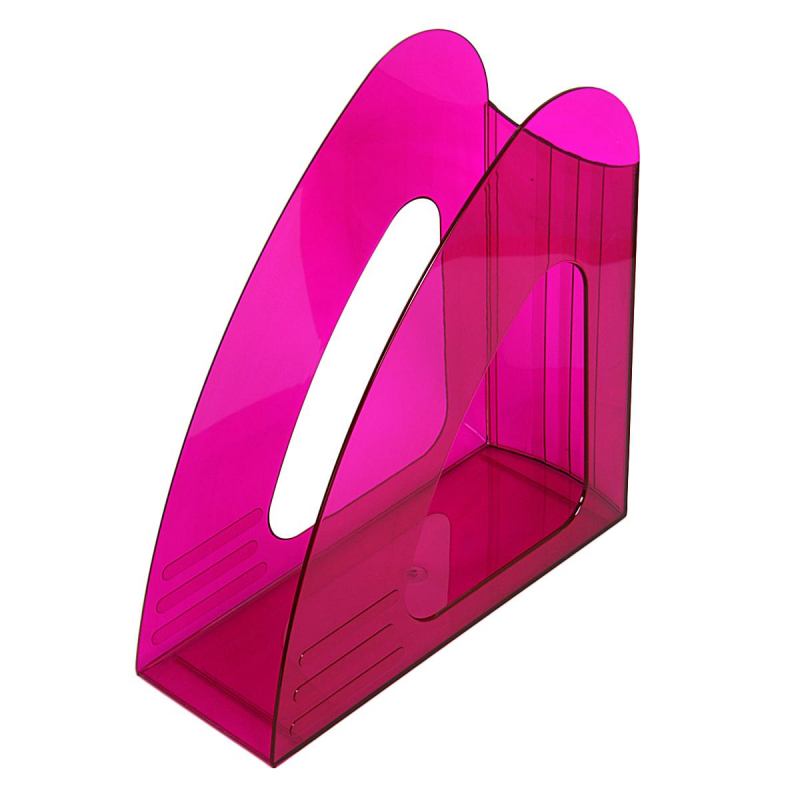 Вертикальный накопитель Attache 90мм Bright Colours прозрачный фиолетовый Вертикальный накопитель Attache 90мм Bright Colours прозрачный фиолетовый