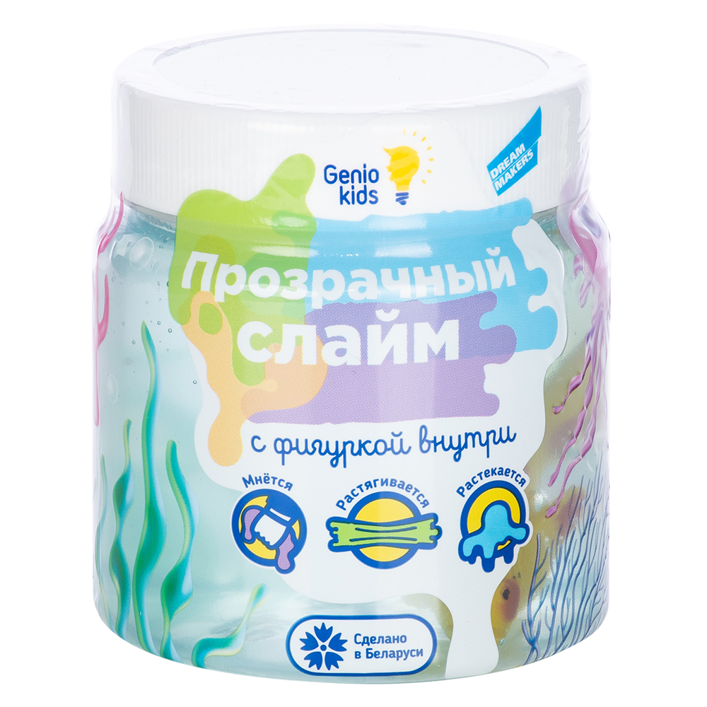 Игрушка "Мялка-жмялка", прозрачная с фигуркой Игрушка "Мялка-жмялка", прозрачная с фигуркой