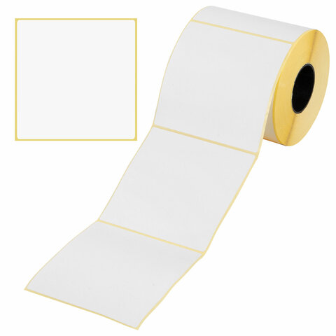 Этикетка ТермоЭко (100х100 мм), 500 этикеток в ролике, светостойкость до 2 Этикетка ТермоЭко (100х100 мм), 500 этикеток в ролике, светостойкость до 2