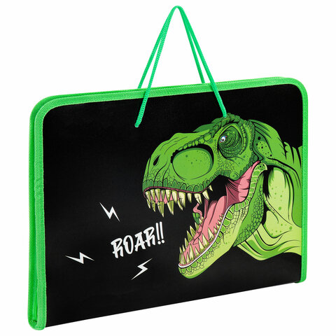 Папка для труда на молнии с ручками ПИФАГОР А4, 1 отделение, пластик, Папка для труда на молнии с ручками ПИФАГОР А4, 1 отделение, пластик,