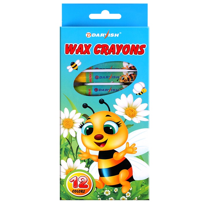 Мелки восковые 12цв. "Darvish" Мелки восковые 12цв. "Darvish"