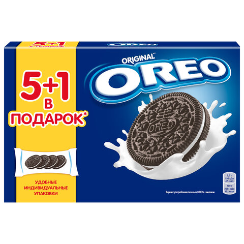 Печенье OREO с какао и начинкой с ванильным вкусом, 228 г, 9001068 Печенье OREO с какао и начинкой с ванильным вкусом, 228 г, 9001068