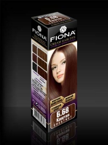 Fiona Крем-краска Каштановый 6.68/6668 Fiona Крем-краска Каштановый 6.68/6668