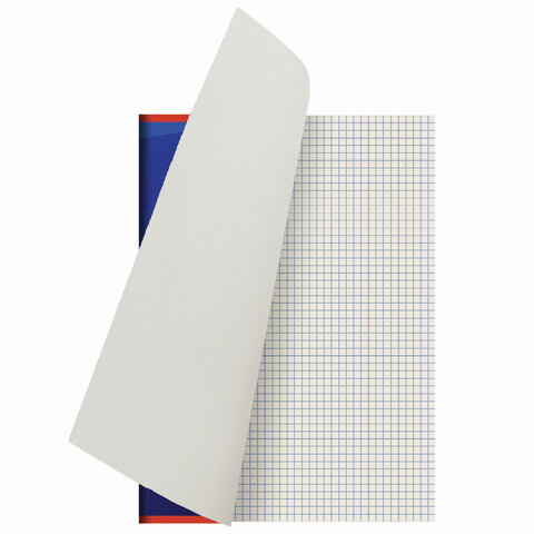 Тетрадь А4, 80 л., STAFF, клетка, офсет №2, обложка картон, СТАНДАРТ, 402650