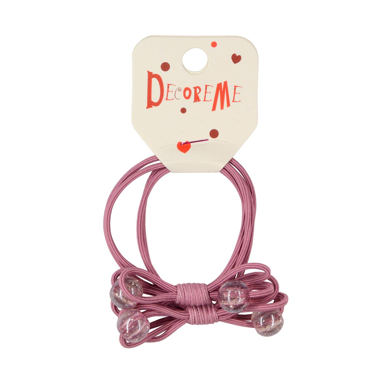 РЕЗИНКА ДЛЯ ВОЛОС 2 ШТ, 5 ЦВЕТОВ