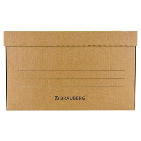 Короб архивный "Делопроизводство" (325х480х295мм), откидная крышка, Короб архивный "Делопроизводство" (325х480х295мм), откидная крышка,