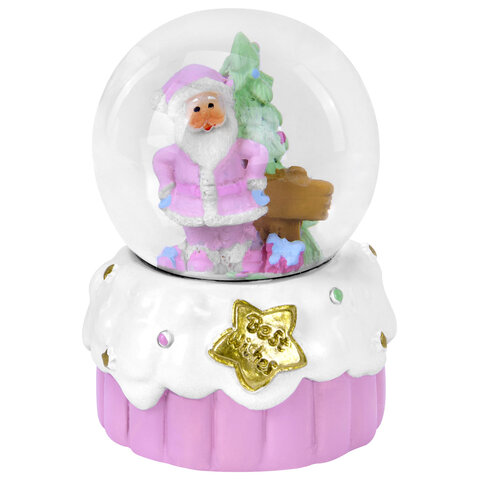 Снежный шар "Sweet Xmas" диаметр 45 мм, полистоун/стекло, 4 дизайна Снежный шар "Sweet Xmas" диаметр 45 мм, полистоун/стекло, 4 дизайна