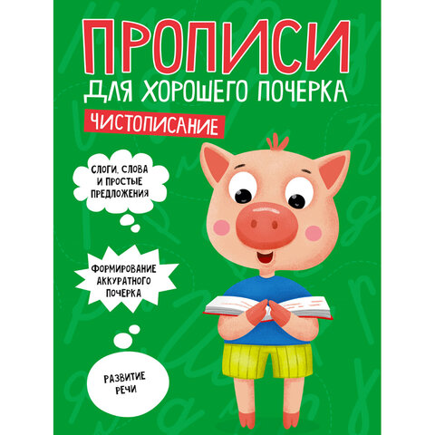 Прописи "ДЛЯ ХОРОШЕГО ПОЧЕРКА", АССОРТИ, А4, 195х276 мм, 16 стр., Прописи "ДЛЯ ХОРОШЕГО ПОЧЕРКА", АССОРТИ, А4, 195х276 мм, 16 стр.,