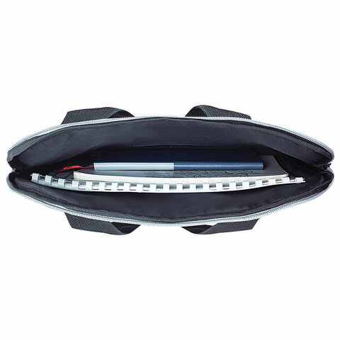 Сумка для документов STAFF DELEGATE на молнии, два кармана, полиэстер, Сумка для документов STAFF DELEGATE на молнии, два кармана, полиэстер,