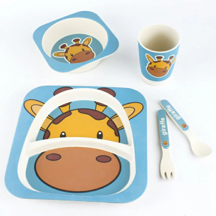 Посуда для пикника в наборе, Жираф