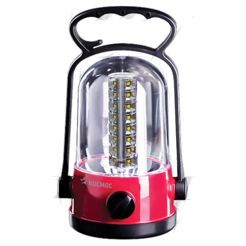 Фонарь туристический аккумуляторный КОСМОС 32хLED, заряд от сети, КОС6010LED, Фонарь туристический аккумуляторный КОСМОС 32хLED, заряд от сети, КОС6010LED,