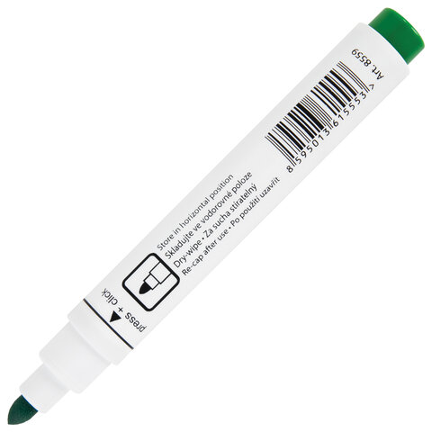 Маркер стираемый для белой доски ЗЕЛЕНЫЙ, CENTROPEN "Dry-Wipe", 2,5 Маркер стираемый для белой доски ЗЕЛЕНЫЙ, CENTROPEN "Dry-Wipe", 2,5