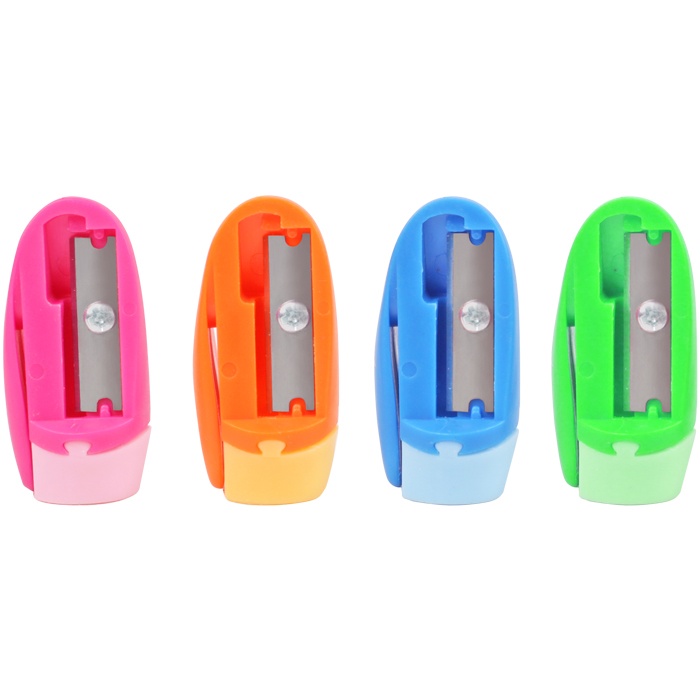 Точилка пластиковая "Darvish" ассорти с клипом Точилка пластиковая "Darvish" ассорти с клипом