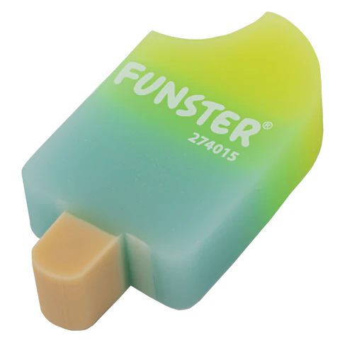 Ластик фигурный FUNSTER (ФАНСТЕР) "АЙСКРИМ", 55х29х12 мм, цвета Ластик фигурный FUNSTER (ФАНСТЕР) "АЙСКРИМ", 55х29х12 мм, цвета