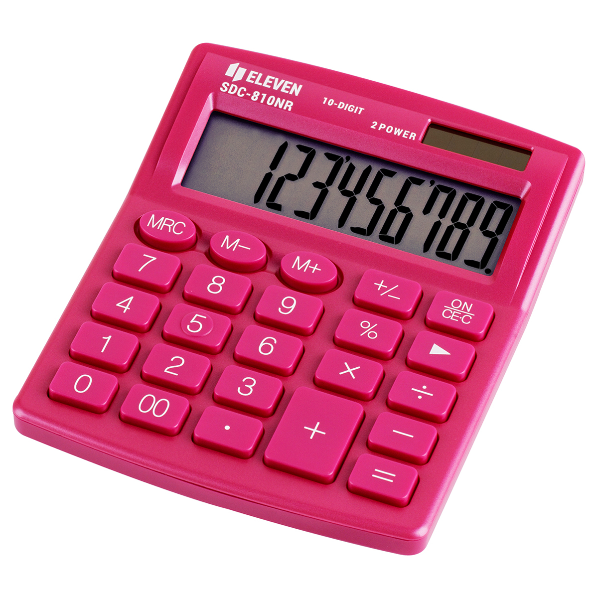 Калькулятор настольный Eleven SDC-810NR-PK, 10 разрядов, двойное питание, Калькулятор настольный Eleven SDC-810NR-PK, 10 разрядов, двойное питание,