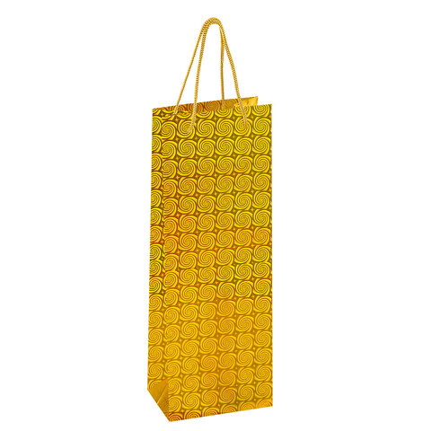 Пакет подарочный для бутылки 13x9x36 см (B), НАБОР 8 шт., 4 дизайна, голография, Пакет подарочный для бутылки 13x9x36 см (B), НАБОР 8 шт., 4 дизайна, голография,