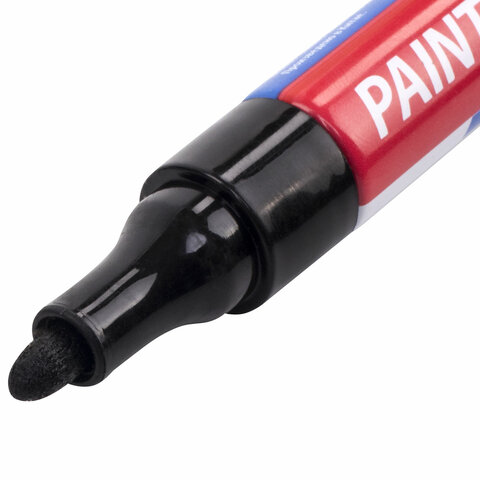 Маркер-краска лаковый EXTRA (paint marker) 4 мм, ЧЕРНЫЙ, УЛУЧШЕННАЯ Маркер-краска лаковый EXTRA (paint marker) 4 мм, ЧЕРНЫЙ, УЛУЧШЕННАЯ