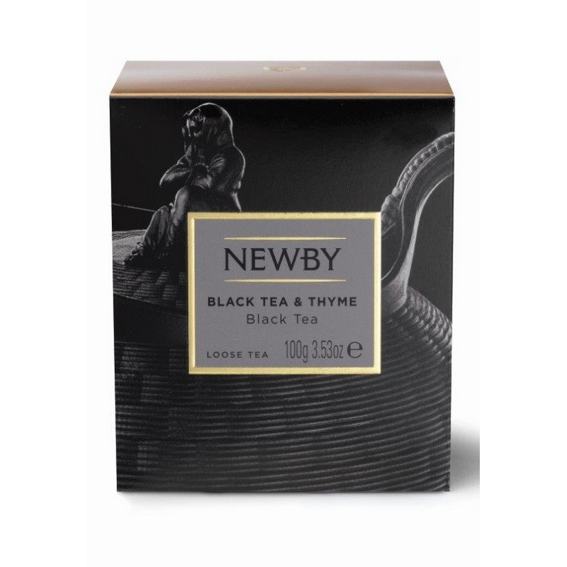 Чай черный Newby чабрец, 100г Чай черный Newby чабрец, 100г