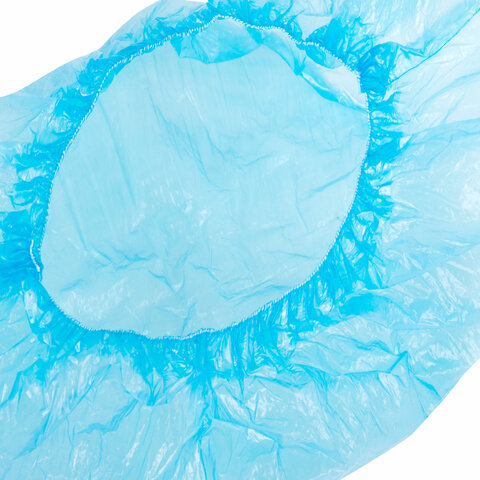 Бахилы КОМПЛЕКТ 100 штук (50 пар) СТАНДАРТ, размер 40х14, 16 мкм, 2,2 г,