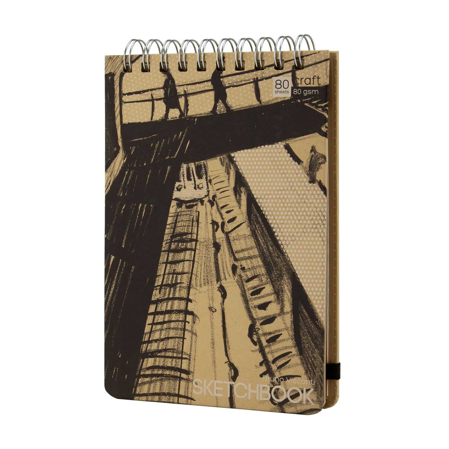 SKETCHBOOK BV, 147х210 мм, 80 Л, КРАФТ 80 гр, НА ГРЕБНЕ (4 ВИДА) SKETCHBOOK BV, 147х210 мм, 80 Л, КРАФТ 80 гр, НА ГРЕБНЕ (4 ВИДА)