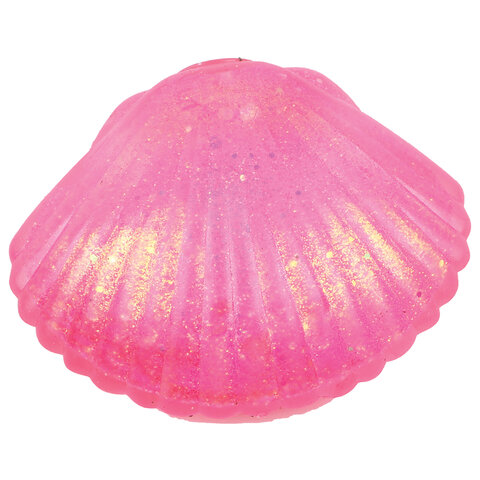 Игрушка-антистресс "РАКОВИНА", 8 см, ассорти 4 цвета, дисплей, JOLLY