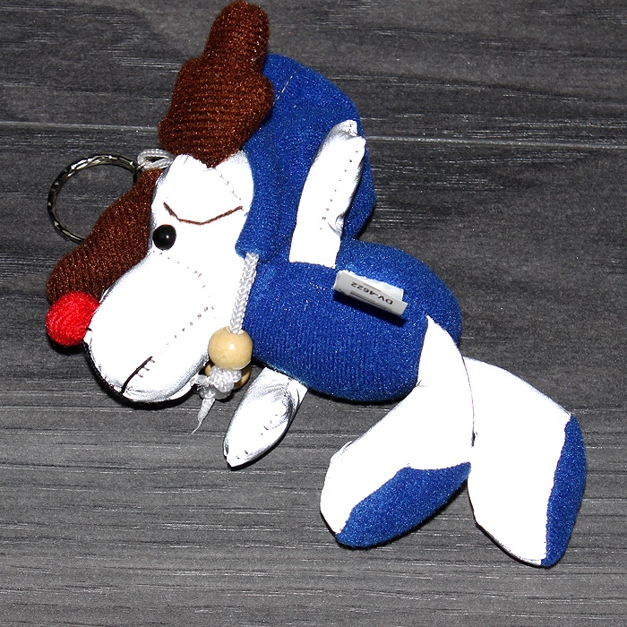 Светоотражающий брелок-игрушка лось