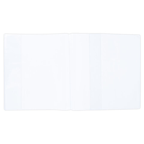 Обложки ПВХ для рабочих тетрадей и учебников, КОМПЛЕКТ 15 шт. + 1 в подарок,