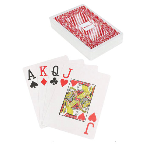 Карты игральные пластиковые "Poker club", 54 шт., 8,7х6,3 см, 25 мкм, Карты игральные пластиковые "Poker club", 54 шт., 8,7х6,3 см, 25 мкм,