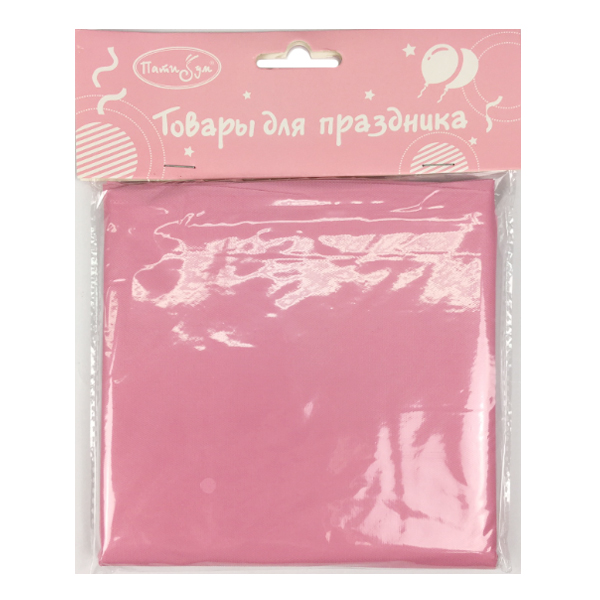 Скатерть полиэтиленовая Pink 121 см X 183 см Скатерть полиэтиленовая Pink 121 см X 183 см