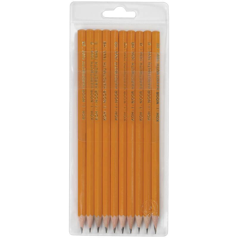 Набор карандашей ч/г 1696 10шт., 2H-2B, заточен., европодвес: 1696010042TE штр.: Набор карандашей ч/г 1696 10шт., 2H-2B, заточен., европодвес: 1696010042TE штр.: