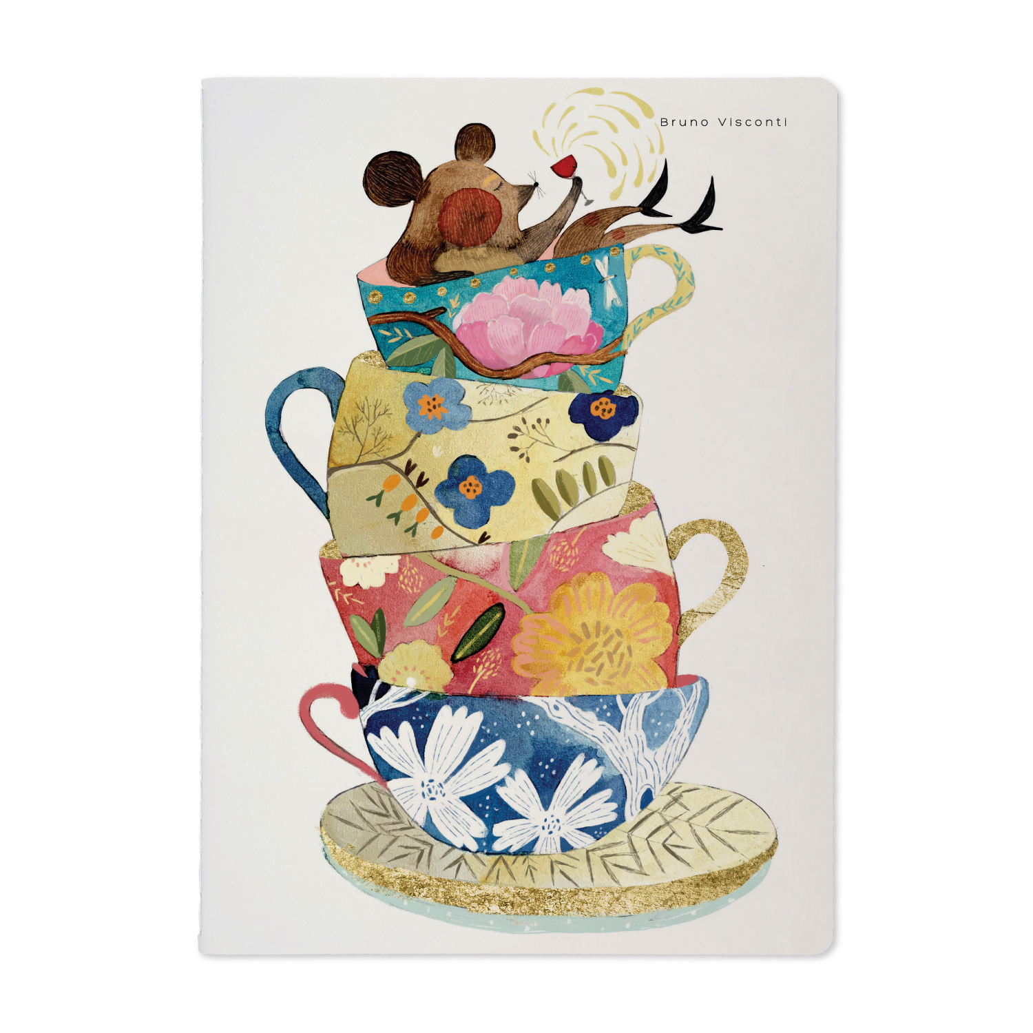 ТЕТРАДЬ В5, Bruno Visconti, "TEA PARTY", 60 листов, линейка ТЕТРАДЬ В5, Bruno Visconti, "TEA PARTY", 60 листов, линейка