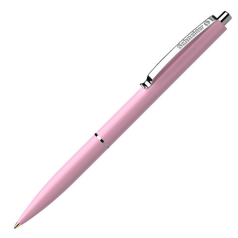 Ручка шариковая автомат. SCHNEIDER (Германия) "K15 Pastel", СИНЯЯ,