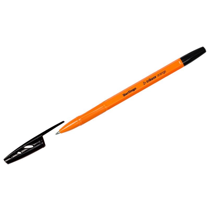 Ручка шариковая Berlingo "Tribase Orange", черная, 0,7мм Ручка шариковая Berlingo "Tribase Orange", черная, 0,7мм