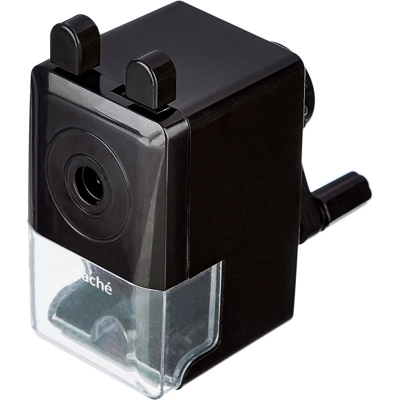 Точилка механическая Attache Economy, 8 мм, фиксация карандаша, чёрная Точилка механическая Attache Economy, 8 мм, фиксация карандаша, чёрная