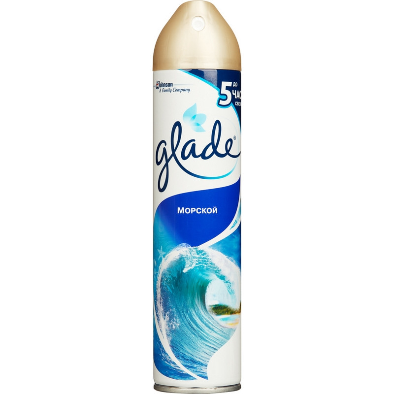 Освежитель воздуха GLADE Морской 300мл штр. 5010182988794 Освежитель воздуха GLADE Морской 300мл штр. 5010182988794