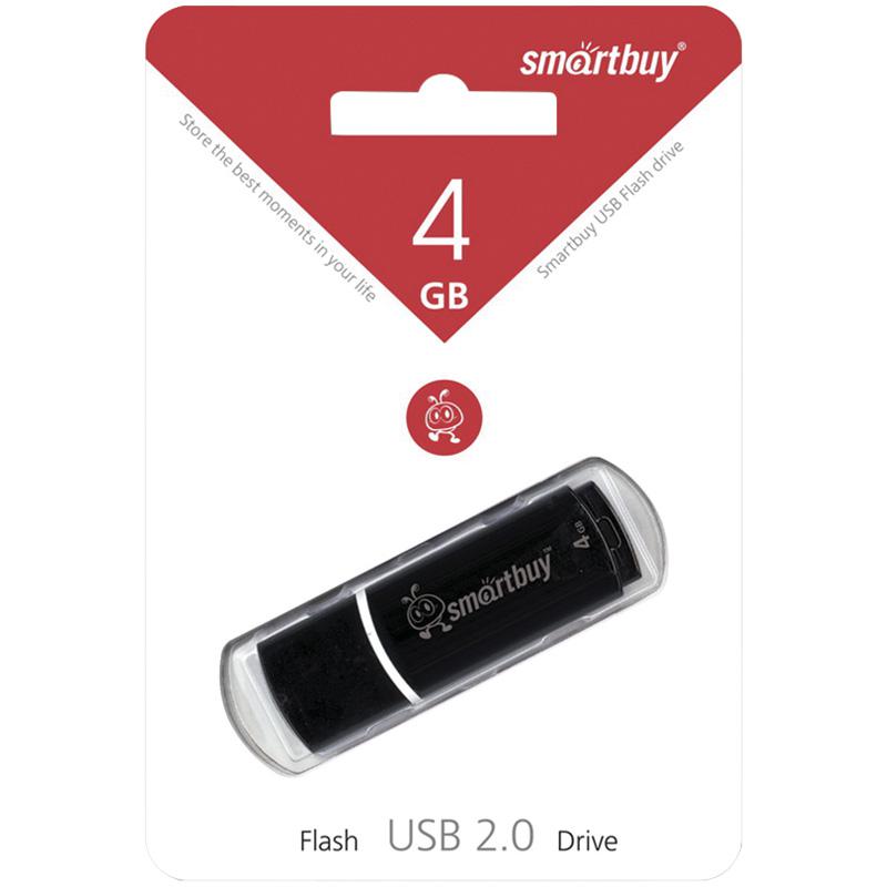 Память Smart Buy USB Flash 4GB Crown черный: SB4GBCRW-K Память Smart Buy USB Flash 4GB Crown черный: SB4GBCRW-K