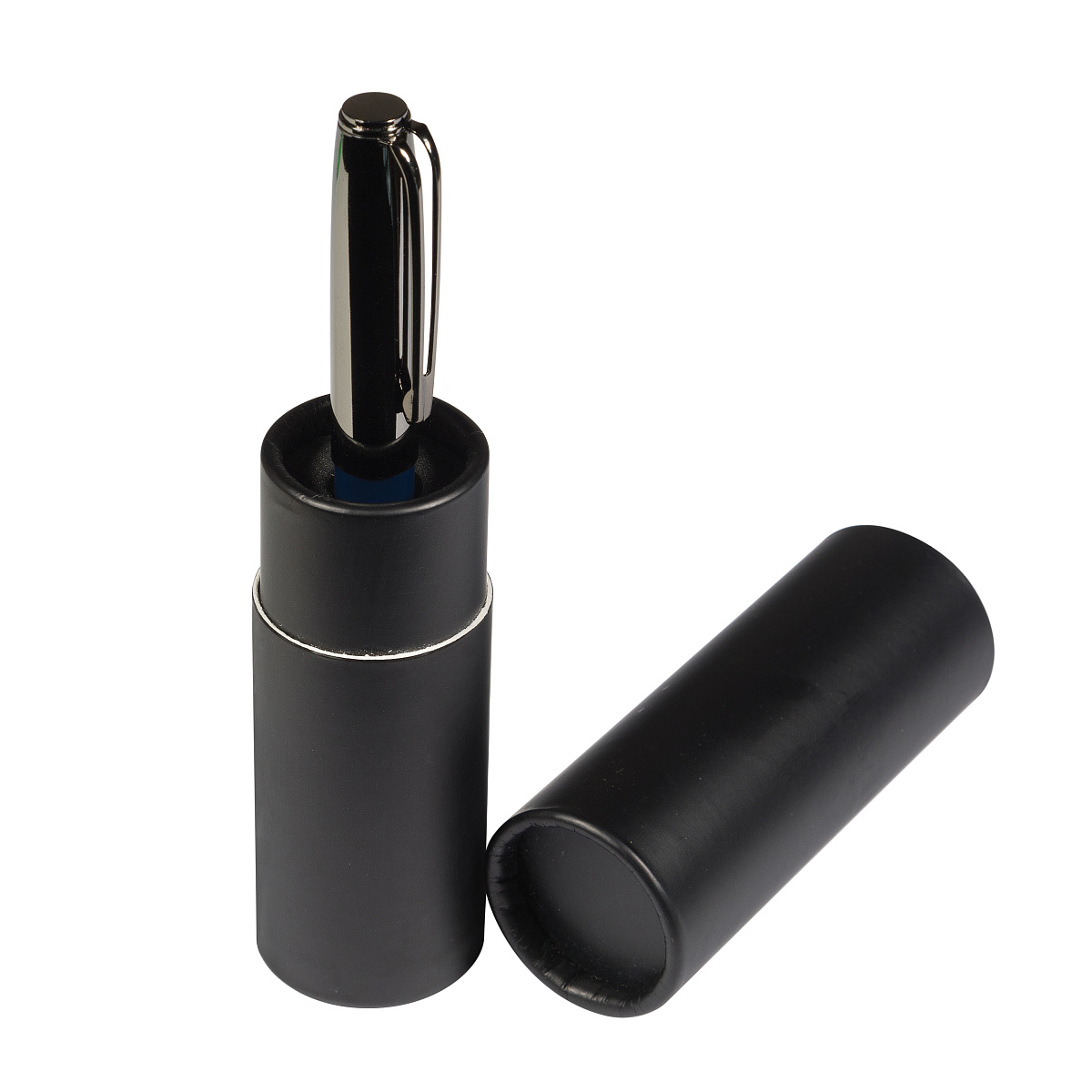 РУЧКА "NAPOLI" ШАРИКОВАЯ В КАРТОННОМ ТУБУСЕ, 1,0 ММ, СИНЯЯ (корпус