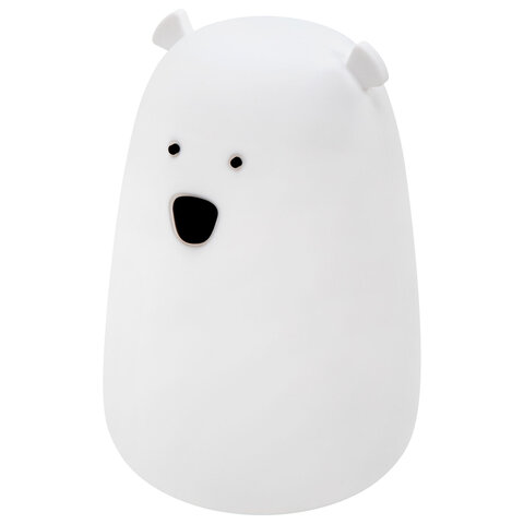 Ночник силиконовый LED "Медведь" 111x111x160 мм, белый свет/RGB, Ночник силиконовый LED "Медведь" 111x111x160 мм, белый свет/RGB,