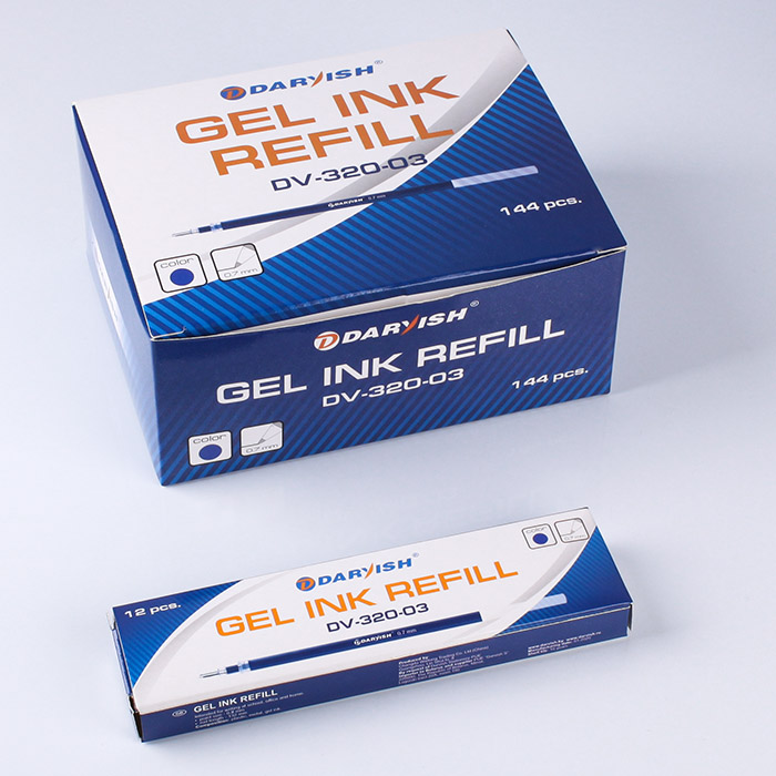 Стержень гелевый синий "Darvish" Стержень гелевый синий "Darvish"