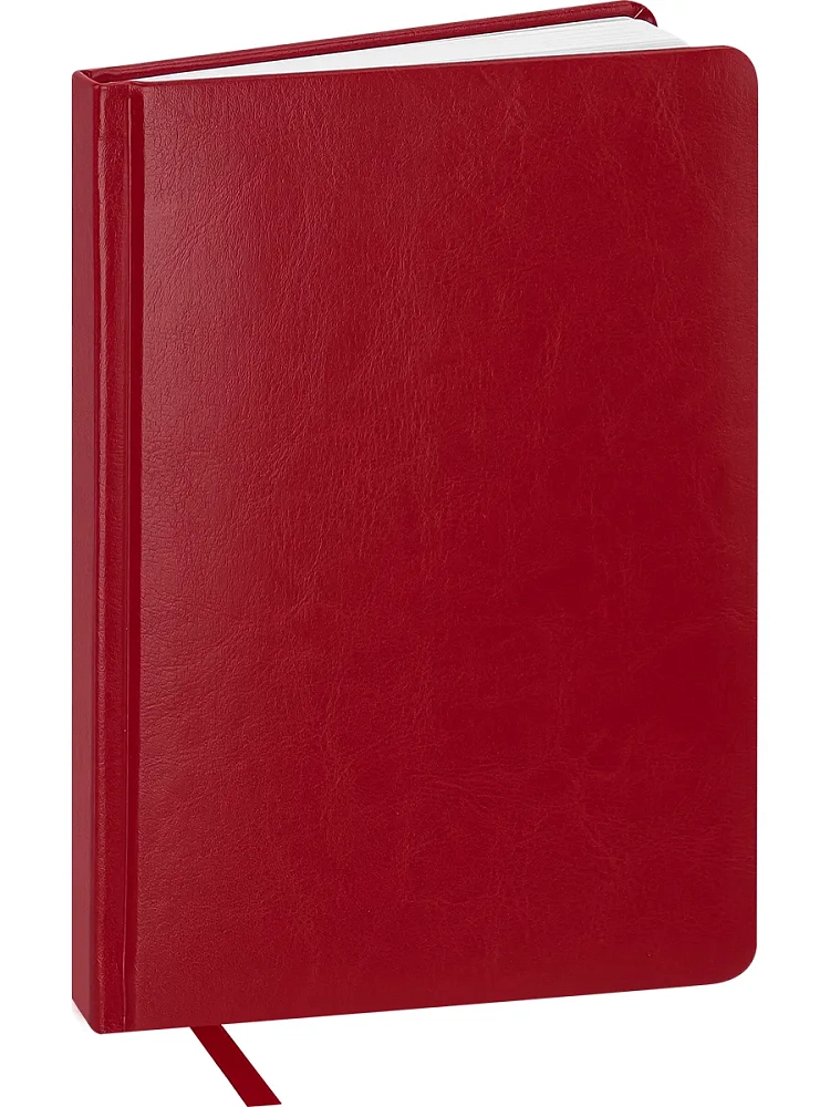 ЕЖЕДНЕВНИК А5, 128л. недатированный PELLE ITALIANA красный (128-2168), ЕЖЕДНЕВНИК А5, 128л. недатированный PELLE ITALIANA красный (128-2168),