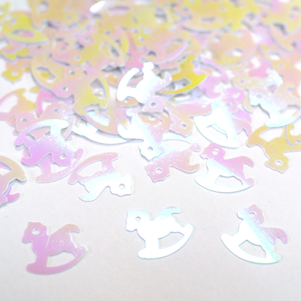 Конфетти перламутровое Лошадки 14гр CF071314 Конфетти перламутровое Лошадки 14гр CF071314