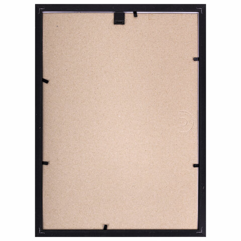 Рамка 21х30 см., со стеклом, багет 14 мм., пластик, BRAUBERG "HIT2",