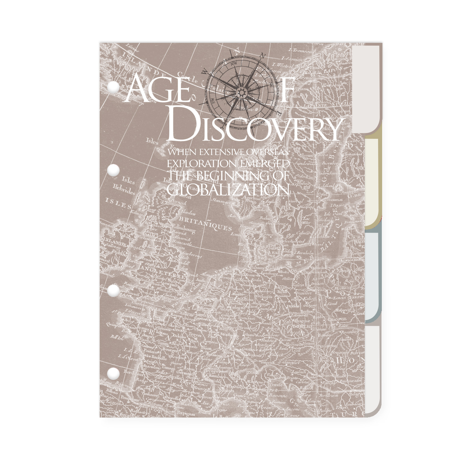 КОМПЛЕКТ РАЗДЕЛИТЕЛЕЙ ДЛЯ ТЕТРАДИ НА КОЛЬЦАХ А5, 4 Л. "ЭПОХА ОТКРЫТИЙ" КОМПЛЕКТ РАЗДЕЛИТЕЛЕЙ ДЛЯ ТЕТРАДИ НА КОЛЬЦАХ А5, 4 Л. "ЭПОХА ОТКРЫТИЙ"