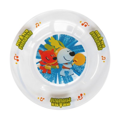 Тарелка «Мимимишки» Лисичка и Тучка, 19,5 см, стекло Тарелка «Мимимишки» Лисичка и Тучка, 19,5 см, стекло