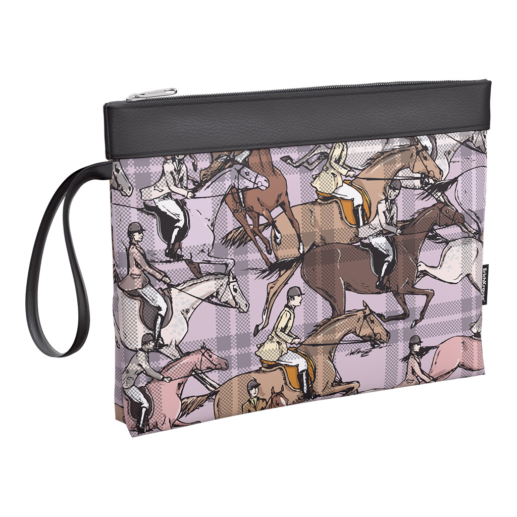 Косметичка ErichKrause® StreetLine 300х250мм Horse Racing Косметичка ErichKrause® StreetLine 300х250мм Horse Racing