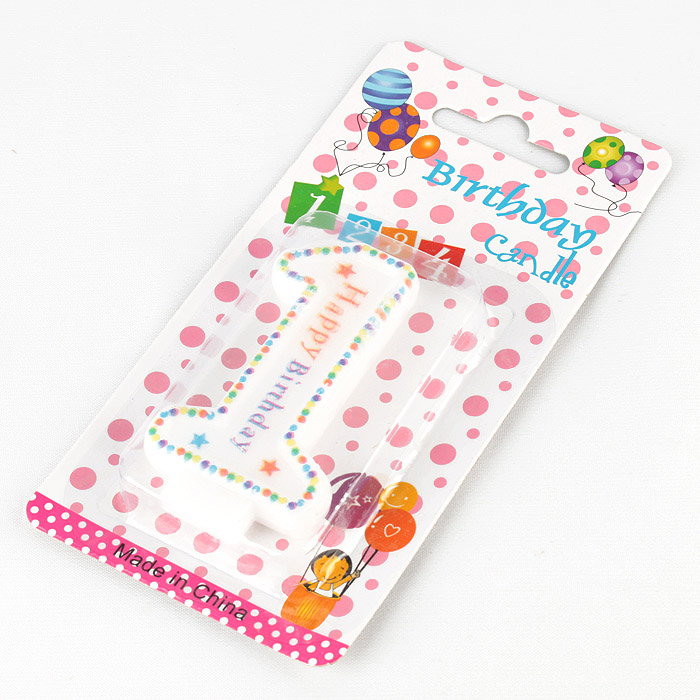 Свеча "Цифра 1" Свеча "Цифра 1"