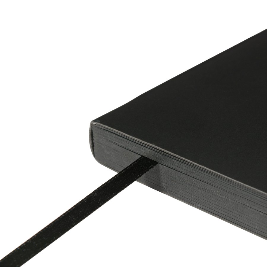 Sketchbook BrunoVisconti® черный 140х210 мм, 100 л., 100 г/кв.м, черная бумага